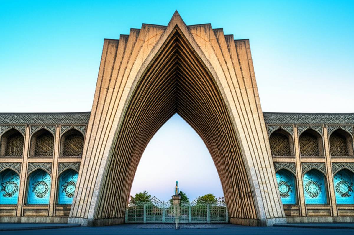 بنای سردر باغ ملی تهران | تاریخچه و معماری این نماد پایتخت