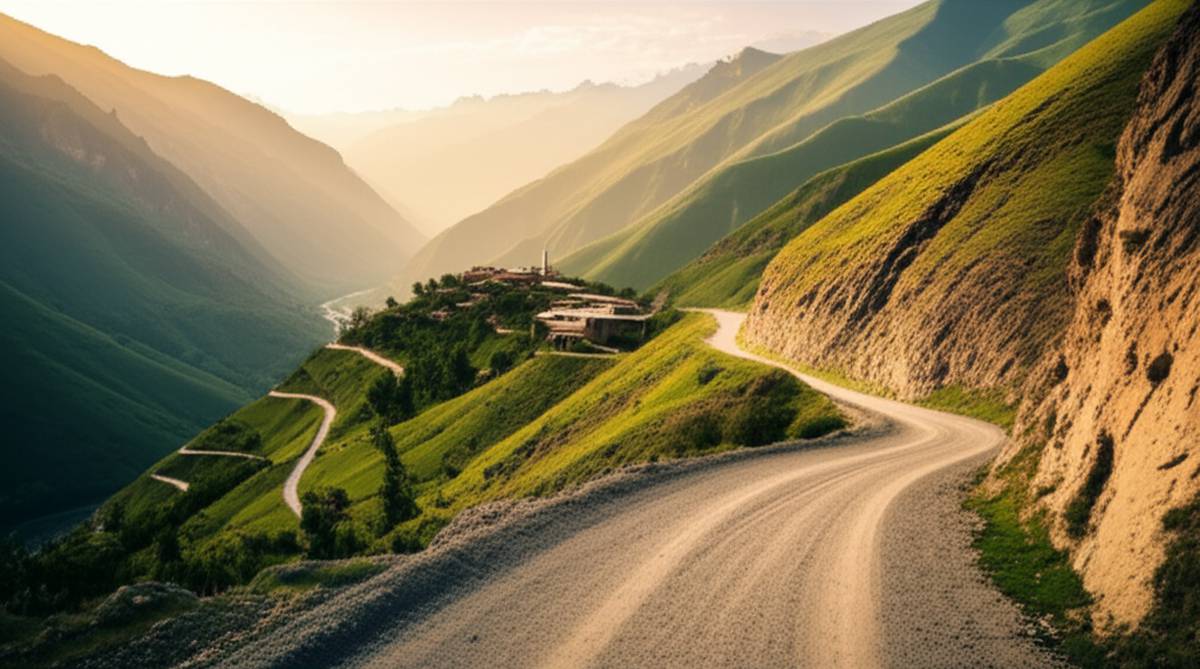 بهترین مسیر دسترسی به روستای برگ جهان | راهنمای کامل
