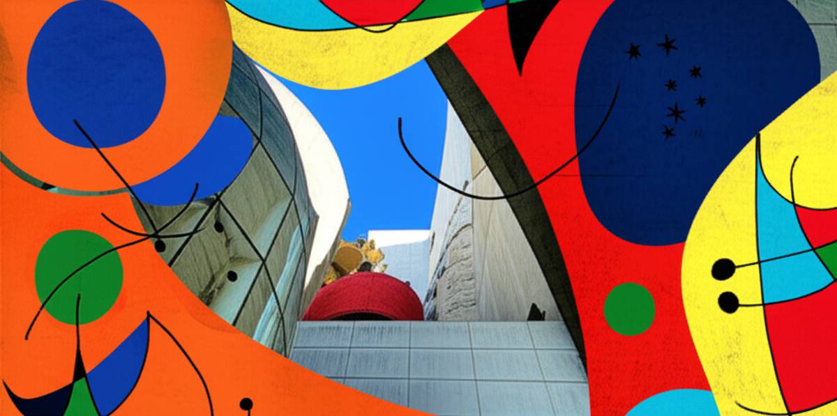 بنیاد خوان میرو | موزه هنر مدرن و گالری آثار میرو در بارسلون