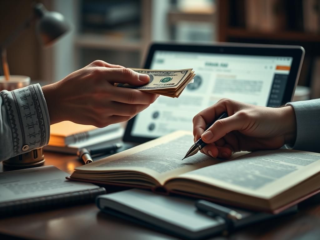 نحوه پرداخت درآمد به نویسندگان ایرانی به چه صورت است؟