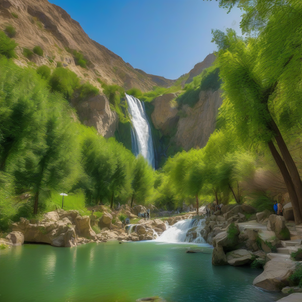 بهترین زمان برای بازدید از آبشار ایگل فشم تهران | راهنمای کامل